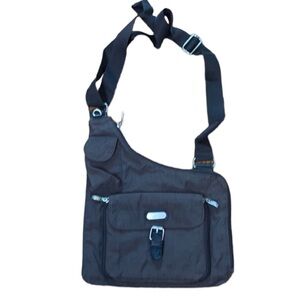 Baggallini Brown Slingback Crossbody Bag